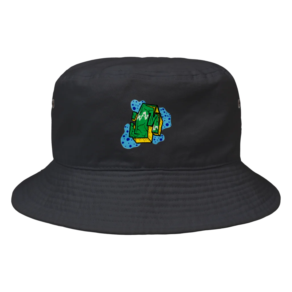 movement ill LifeのM  ローマ字　13 グラフティー Bucket Hat