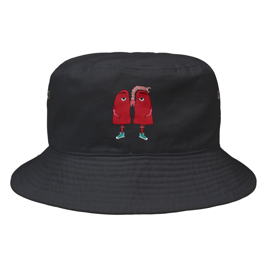 Lung Lung & FriendsのLung Lung Bucket Hat