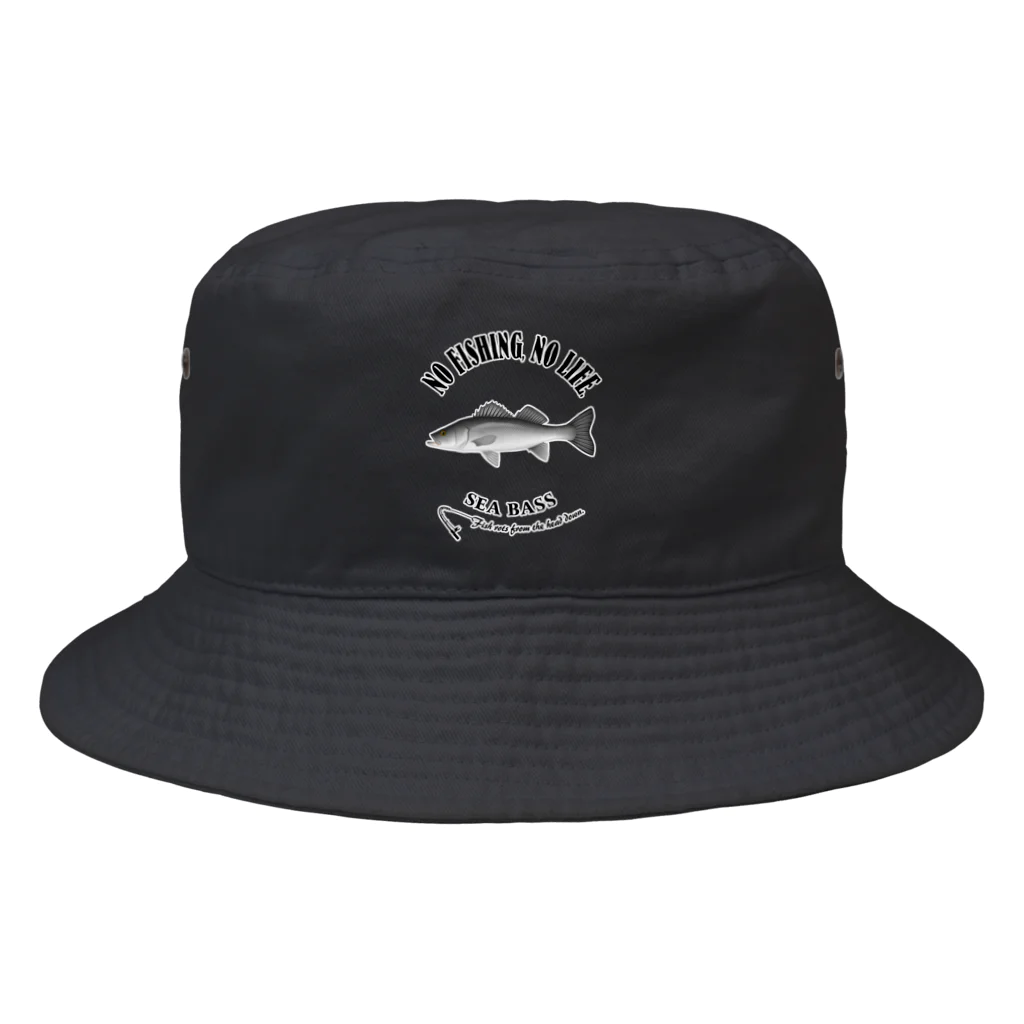 猫と釣り人のSUZUKI_EB_2CW Bucket Hat