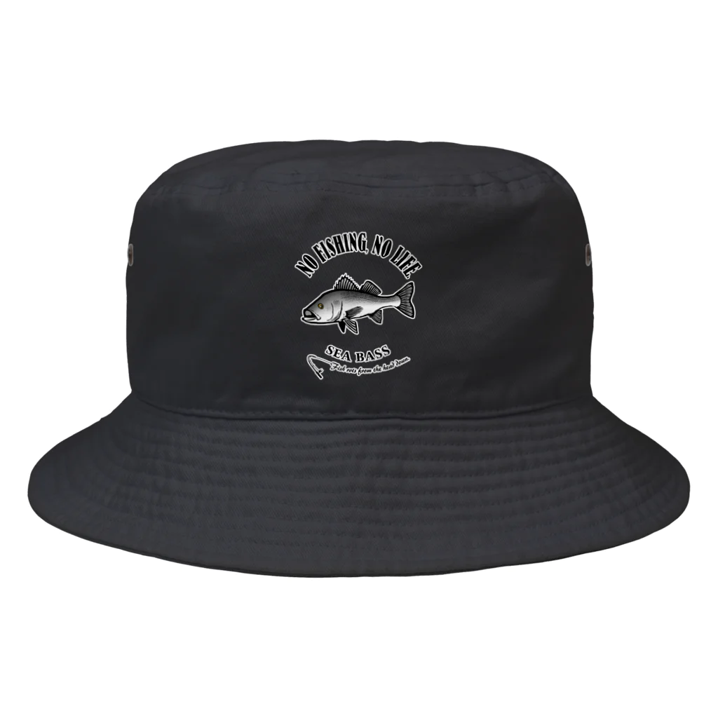 猫と釣り人のSUZUKI_EB_1CW Bucket Hat