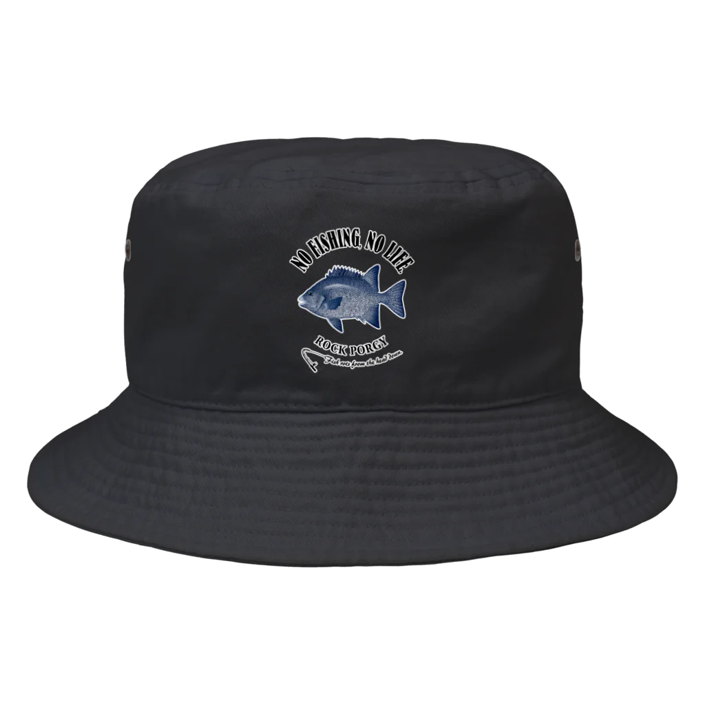 猫と釣り人のISHIGAKIDAI_EB_2CW Bucket Hat