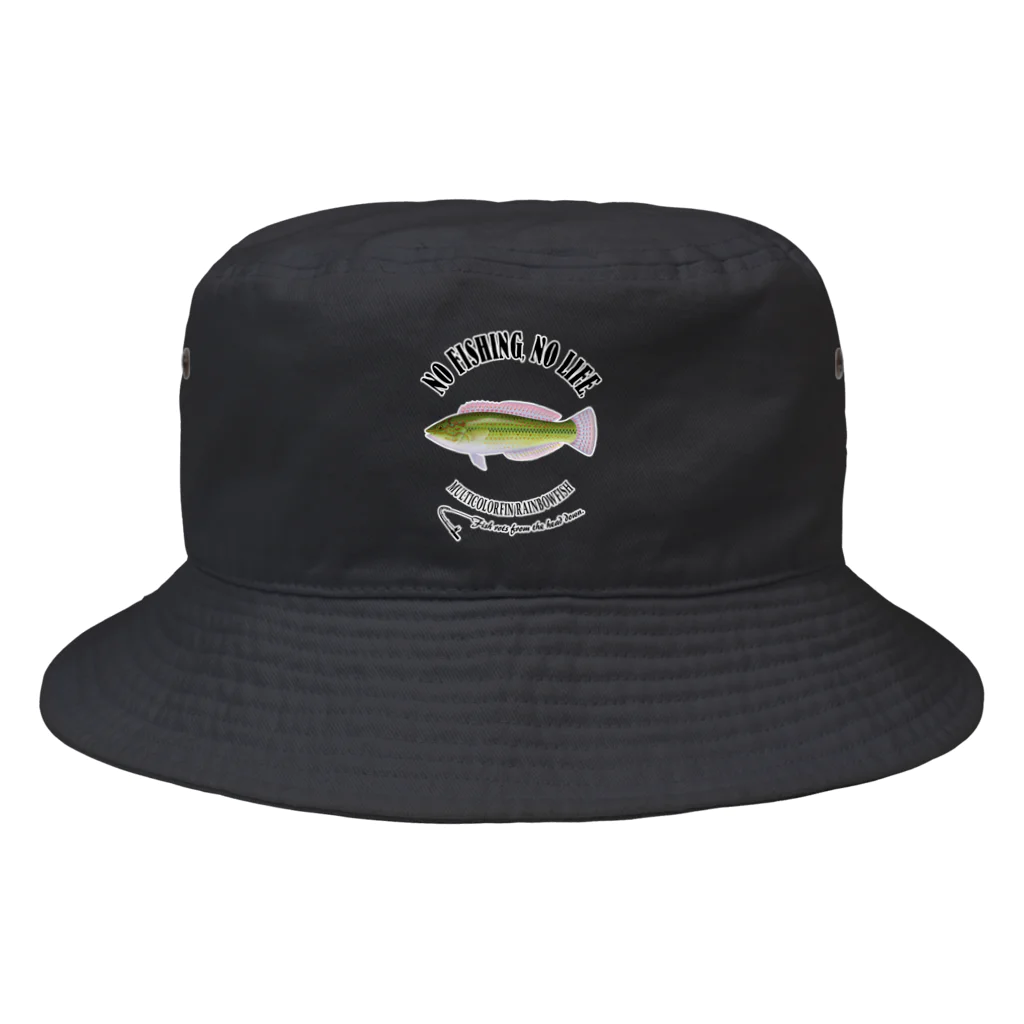 猫と釣り人のKYUUSEN_EB_2CW Bucket Hat