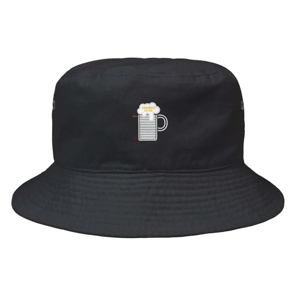 グラフィンのエネルギーメーター ビール エンプティ Bucket Hat