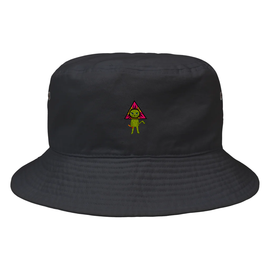 猫遊。のILLUMINYATI Bucket Hat