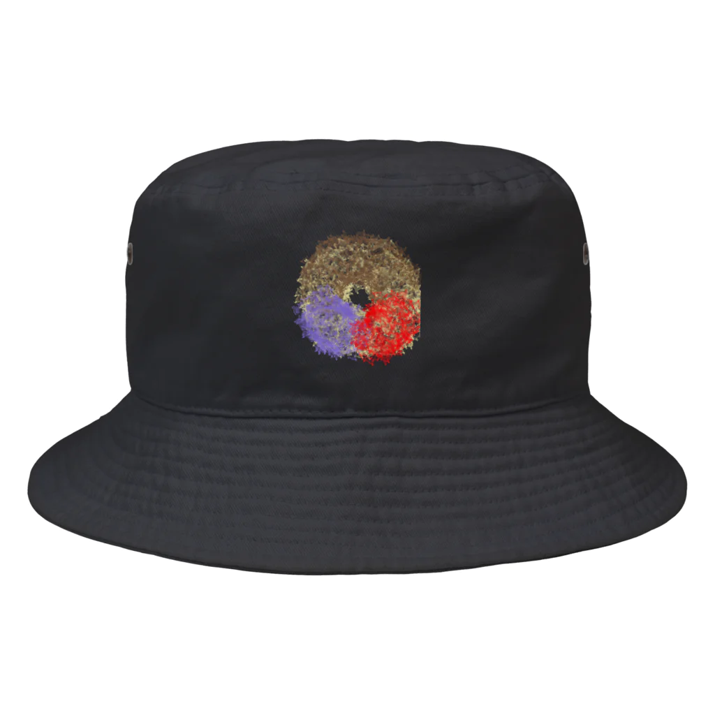 カラフルなすげー店のどーなつ Bucket Hat