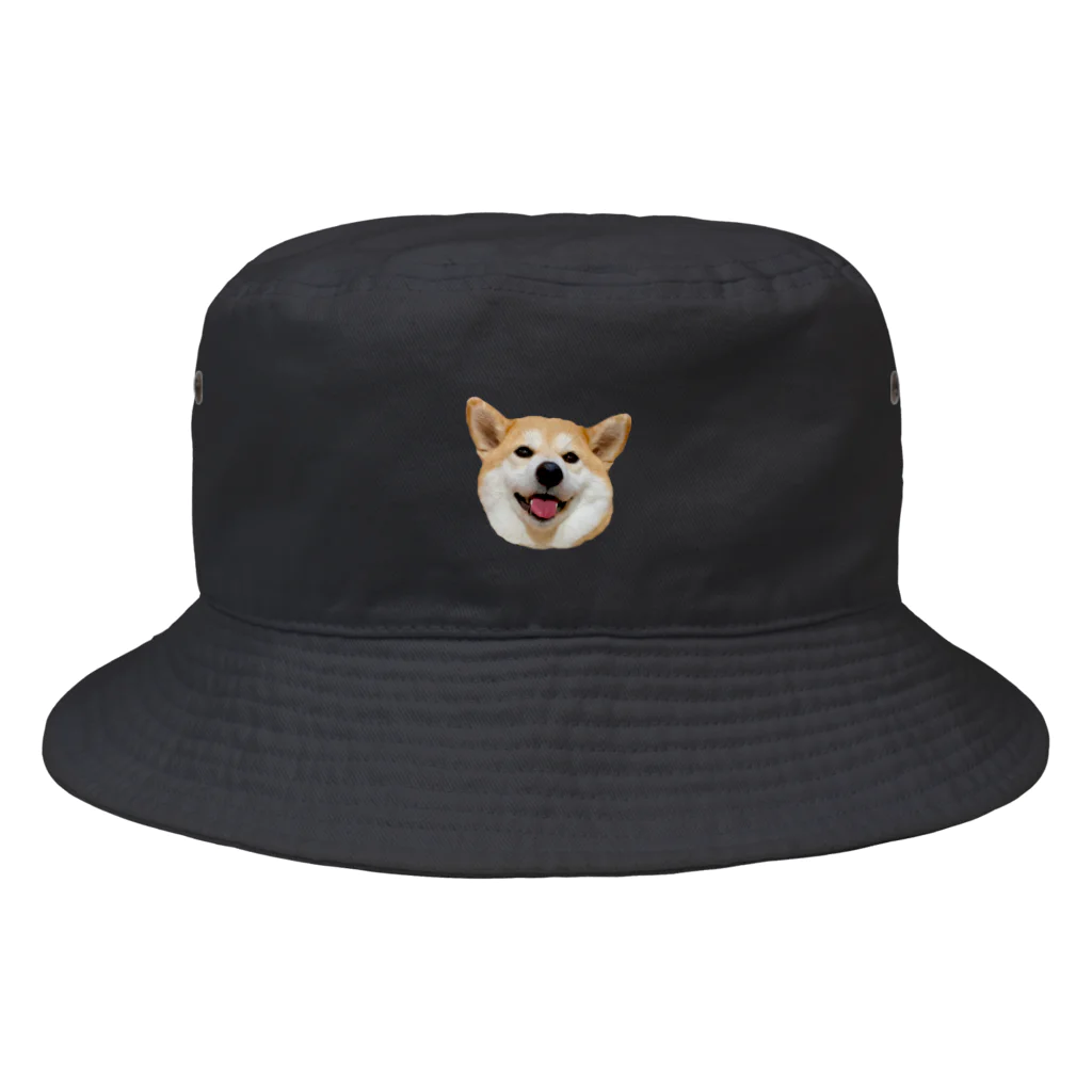 しば犬まる子とぽちのみせの柴犬のまるちゃん Bucket Hat