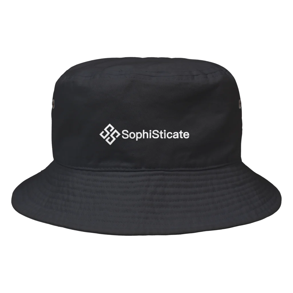 SophiSticateのSophiSticate ロゴバケット ブラック Bucket Hat