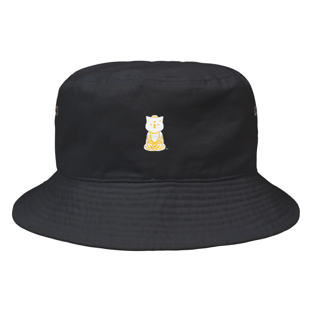 nabeのおへやの徳の高そうなにゃんこ様 Bucket Hat