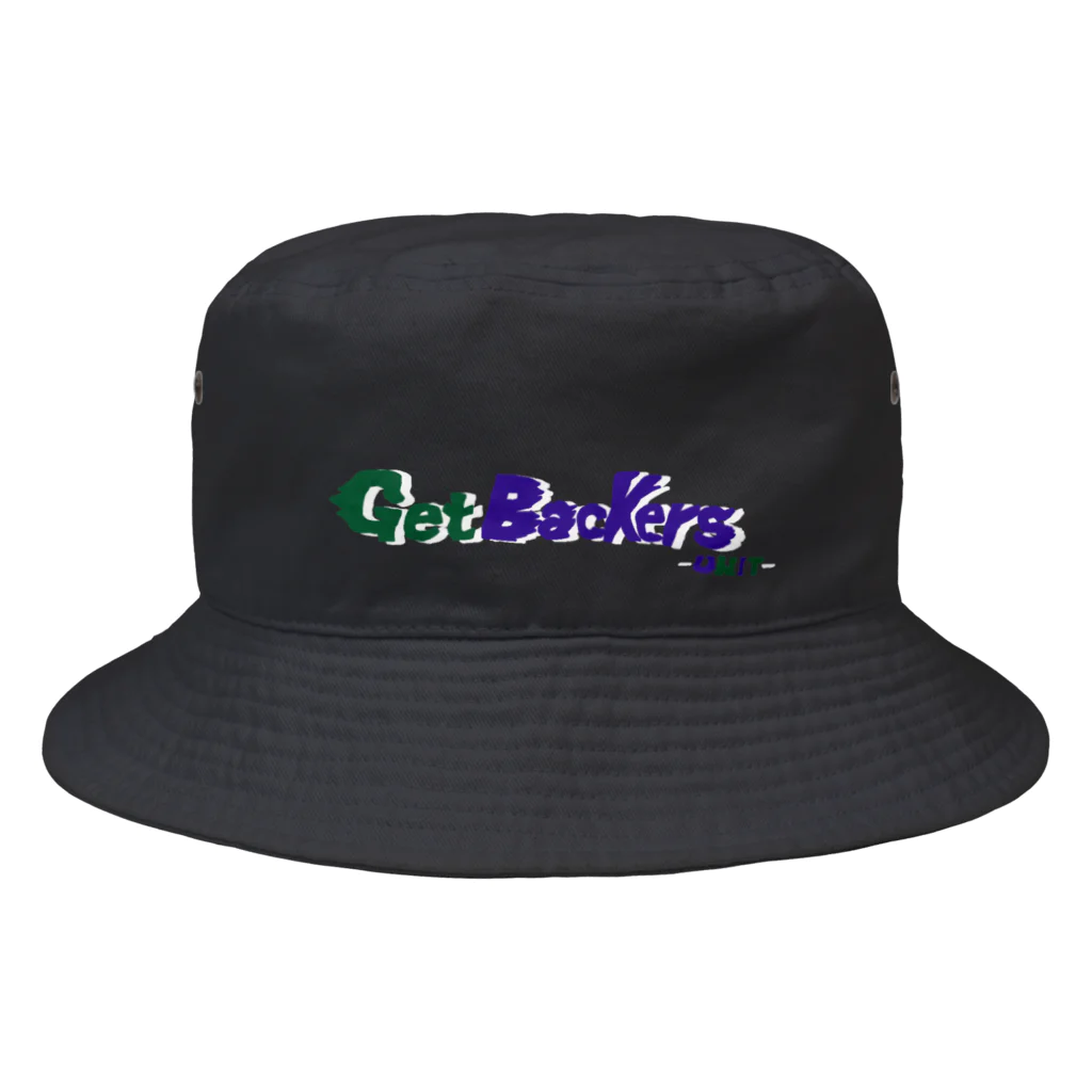 GetBackers-UNIT-のGetBackers-UNIT- シャツ 黒 Bucket Hat