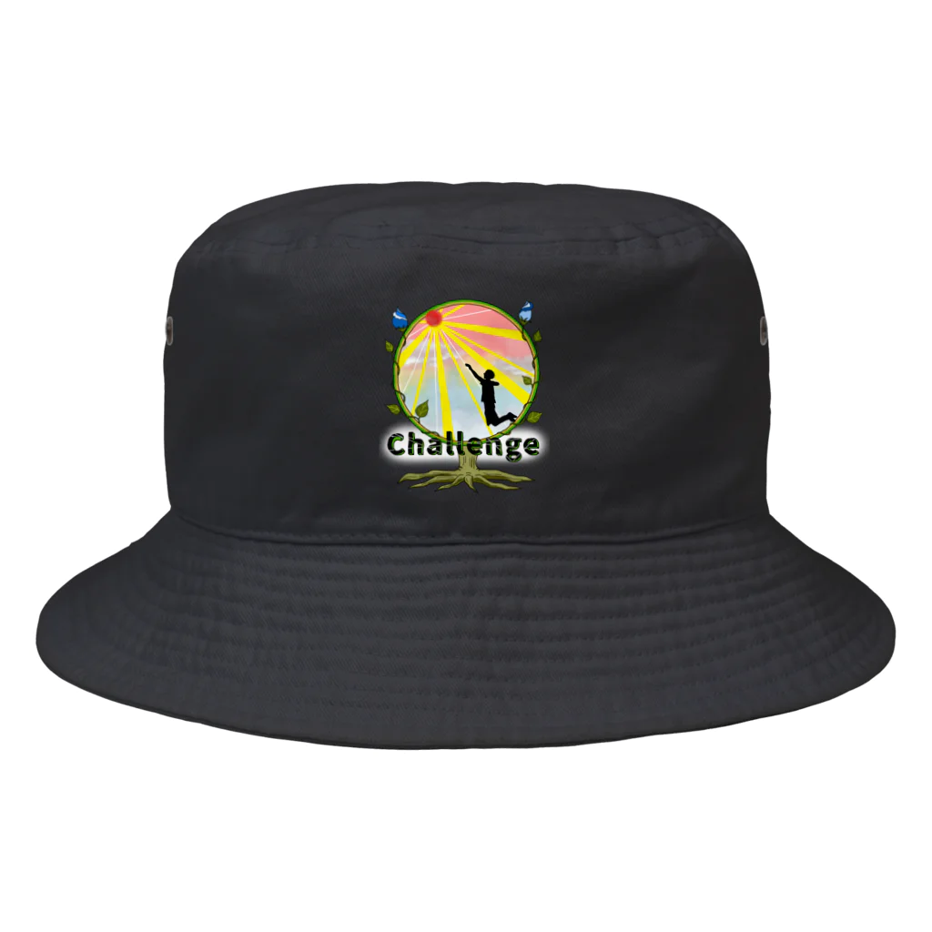 miritakaの時間のチャレンジ Bucket Hat