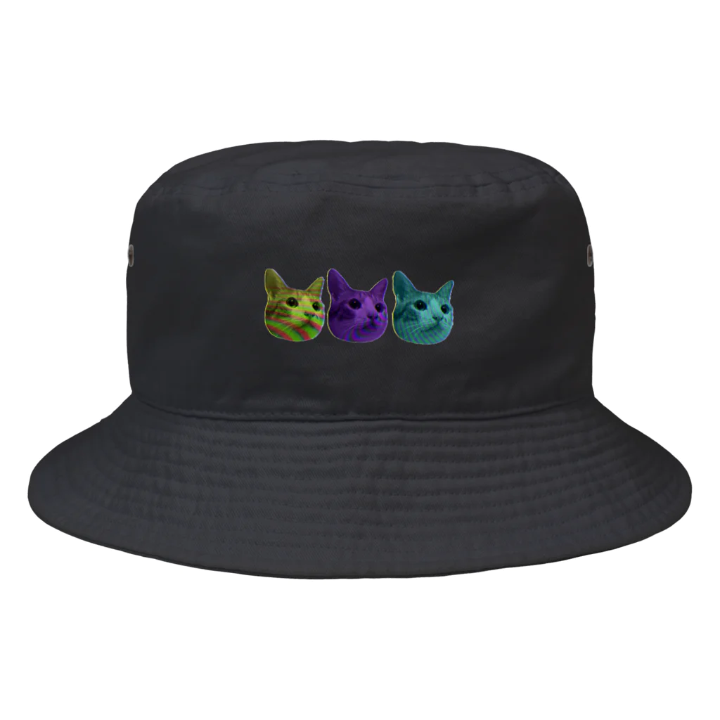 ★社不シスターズ★のうちのえもいねこ Bucket Hat