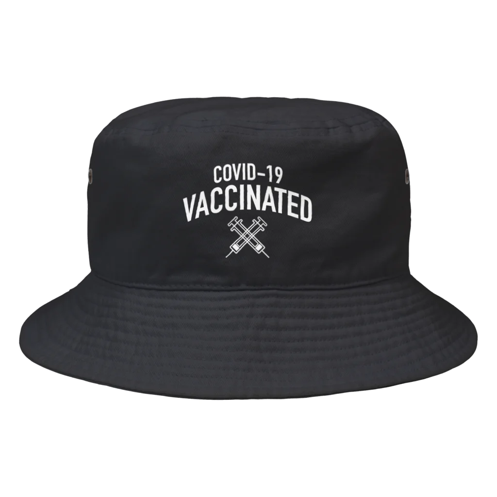 LONESOME TYPE ススのワクチン接種済💉（白） バケットハット