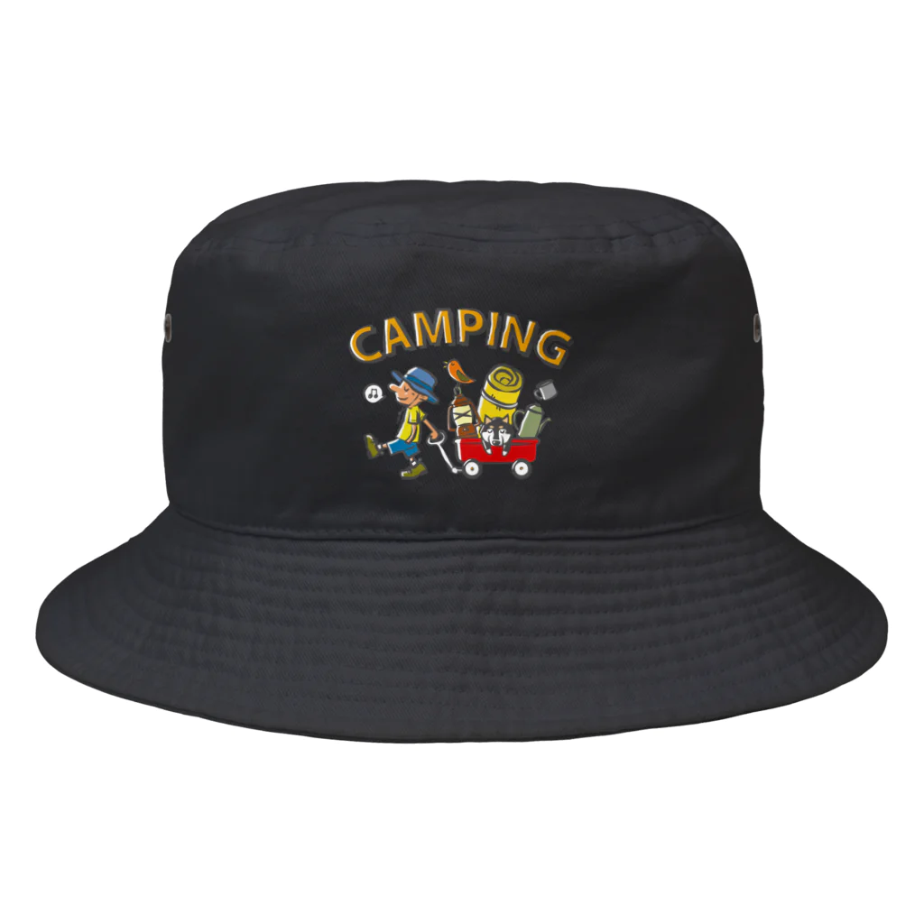 ワカボンドのキャンピング Bucket Hat