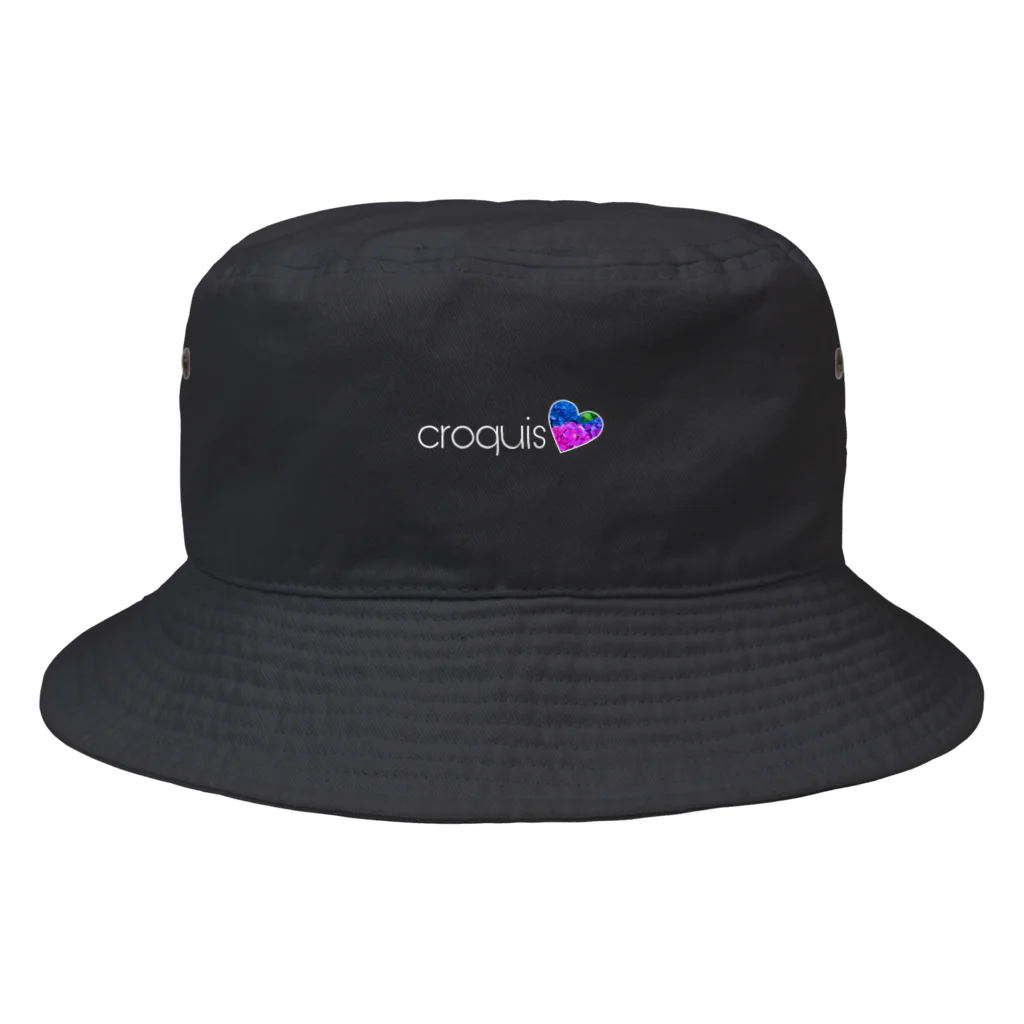 croquisのcroquisロゴ Bucket Hat