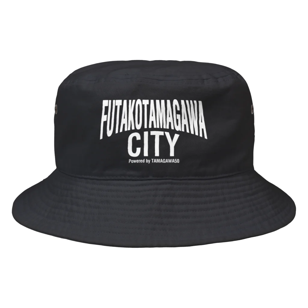 たまがわ50のFUTAKOTAMAGAWA CITY Bucket Hat