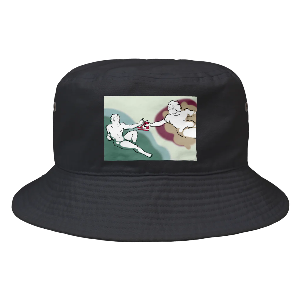 山形屋米店のアダムの創造SNKRS Bucket Hat