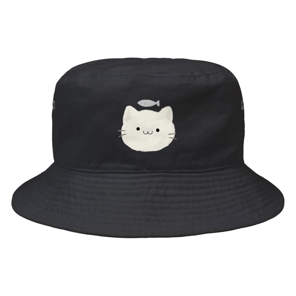 せきれいのねこ（しろ） Bucket Hat