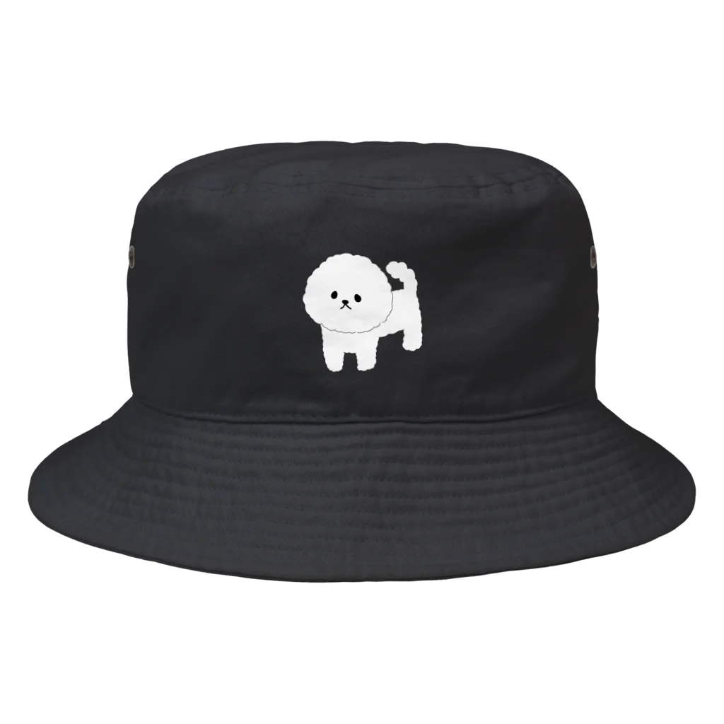 しょうゆごはんのビションフリーゼ もこふわ Bucket Hat