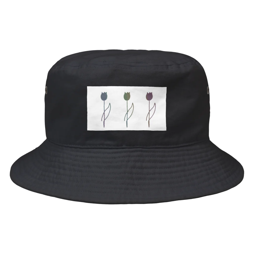 rilybiiのrainbow Flower  Bucket Hat