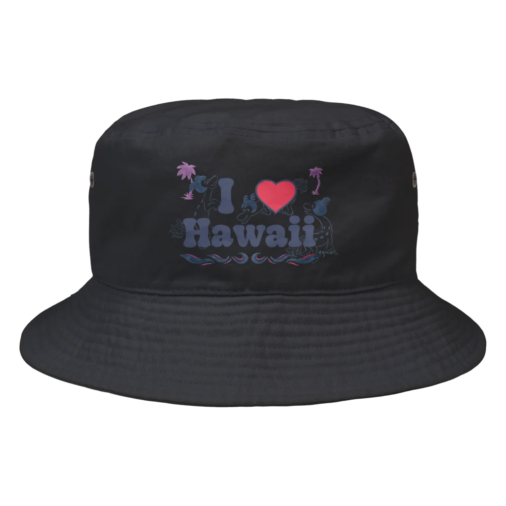 Shigenosukeのシナカル #I♡Hawaii Bucket Hat