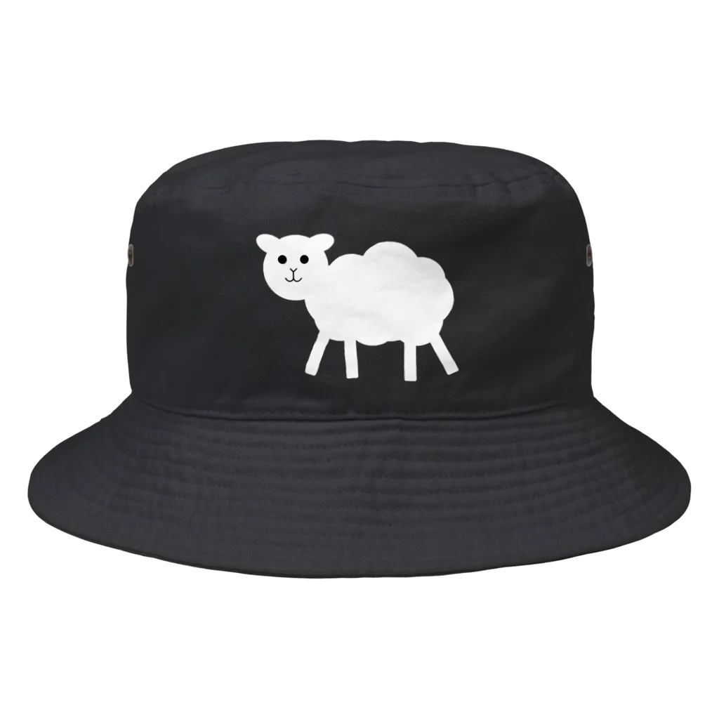 ポンコツヒツジのシロヒツジくん Bucket Hat