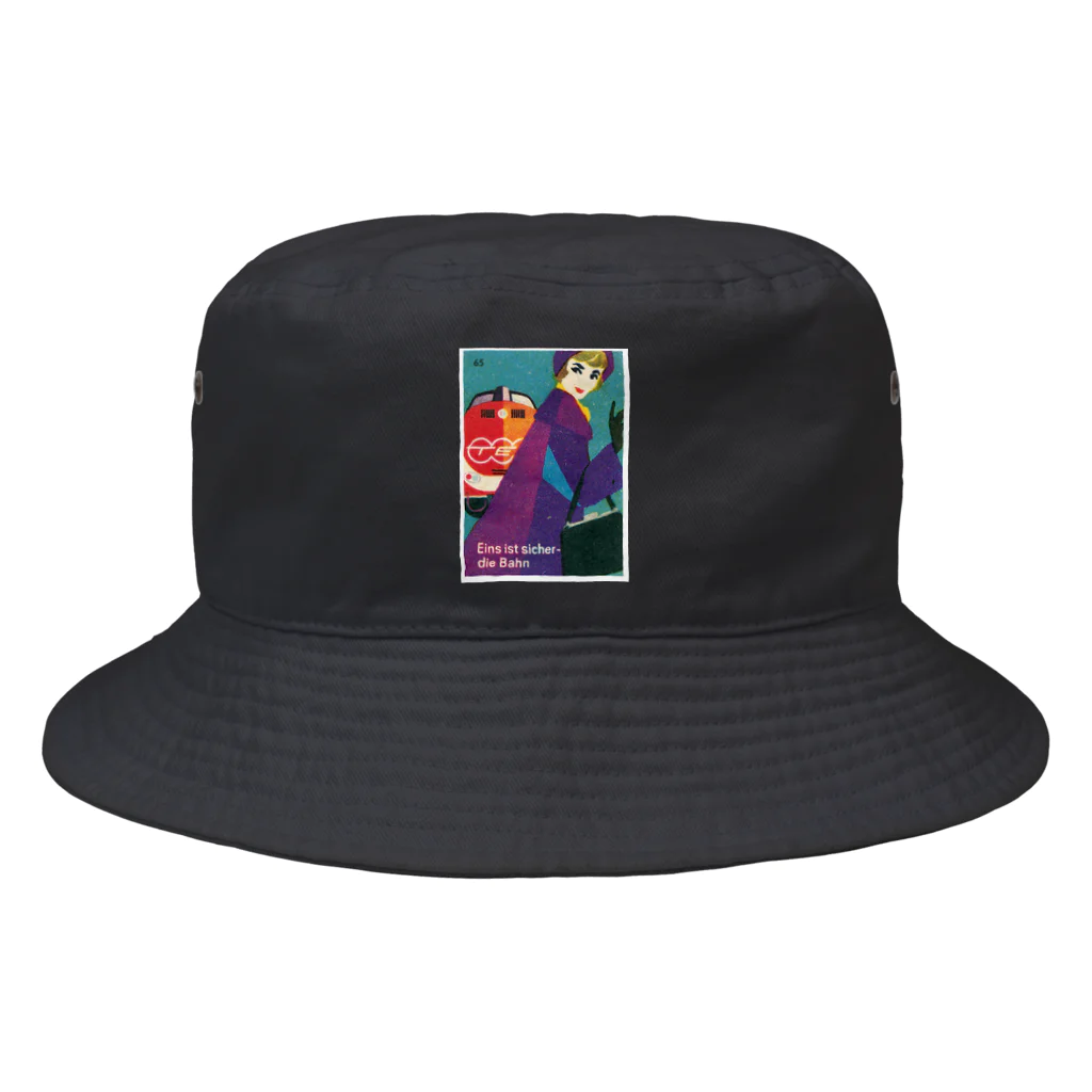 YS VINTAGE WORKSのドイツ国鉄 DB レディー３　ストール Bucket Hat