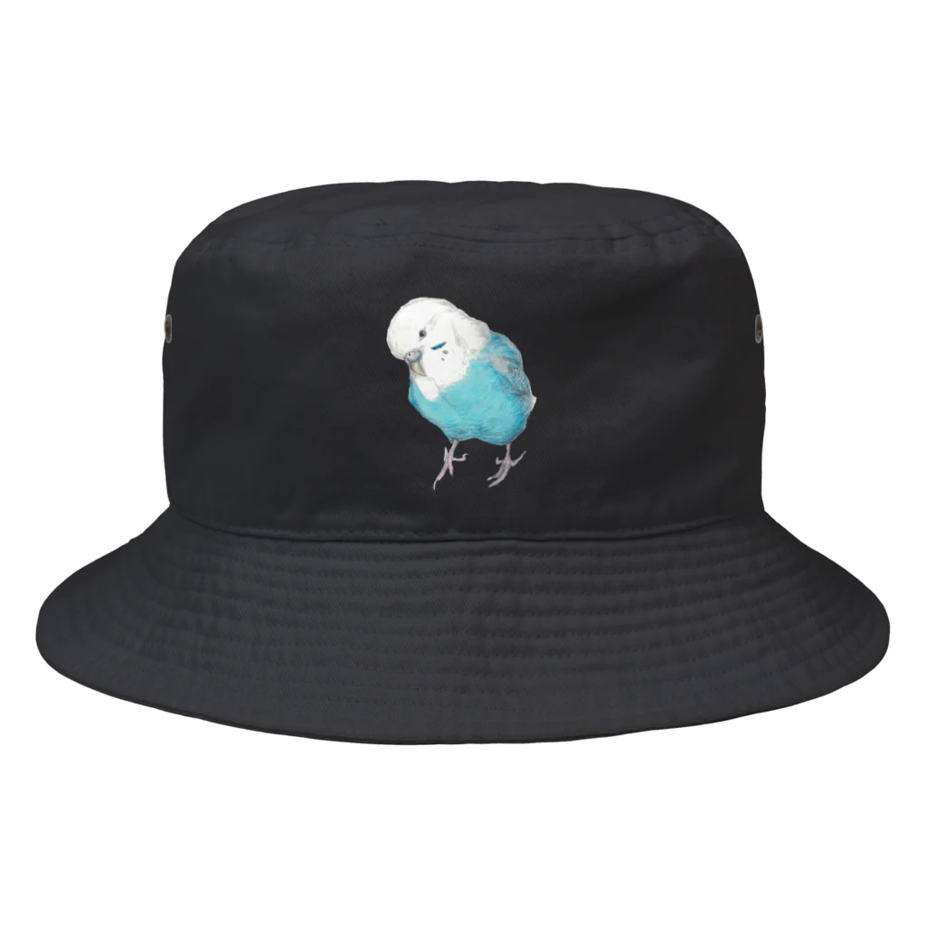 森図鑑の[森図鑑]セキセイインコ オパーリン Bucket Hat