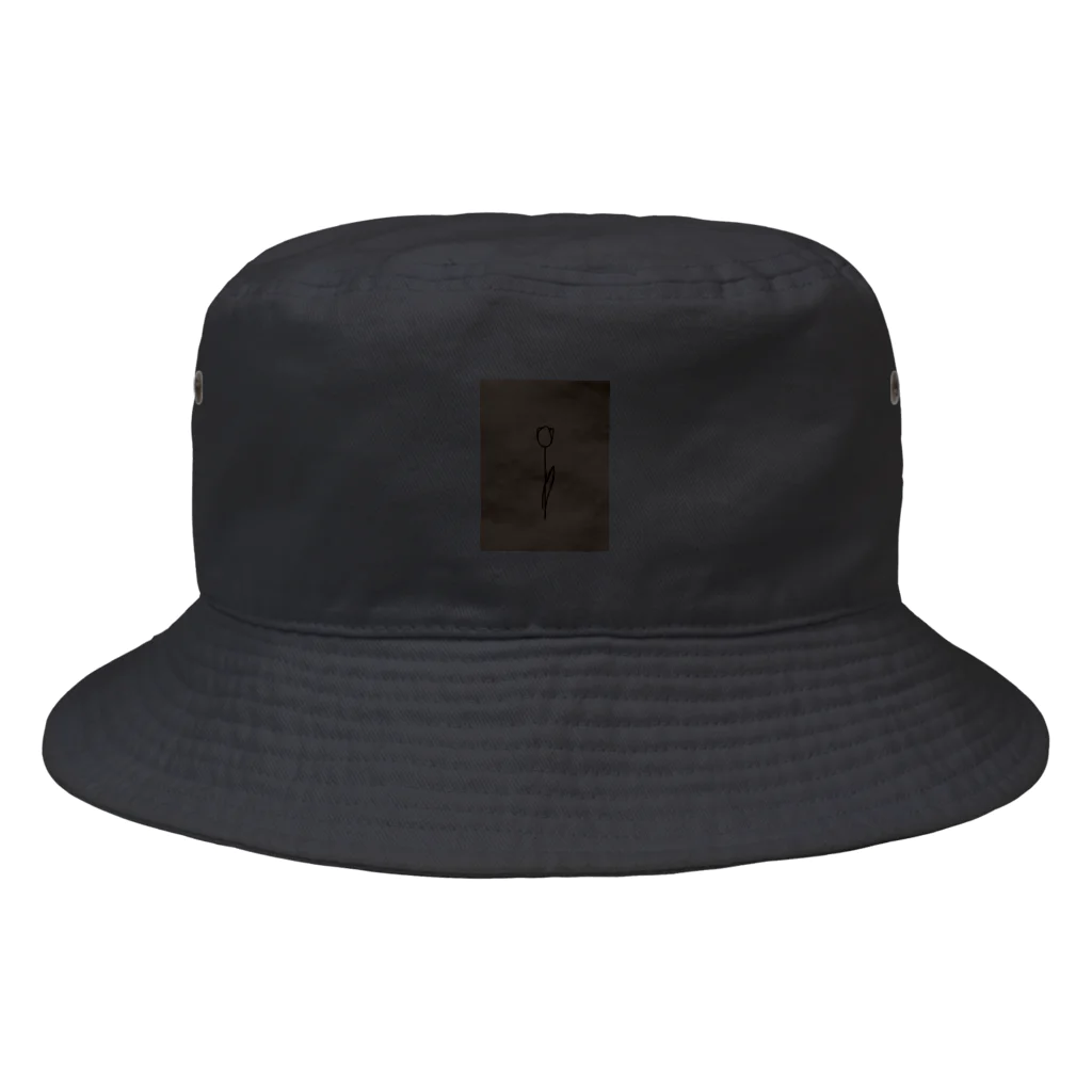 rilybiiの darkcharcoal chocolateBrown Bucket Hat