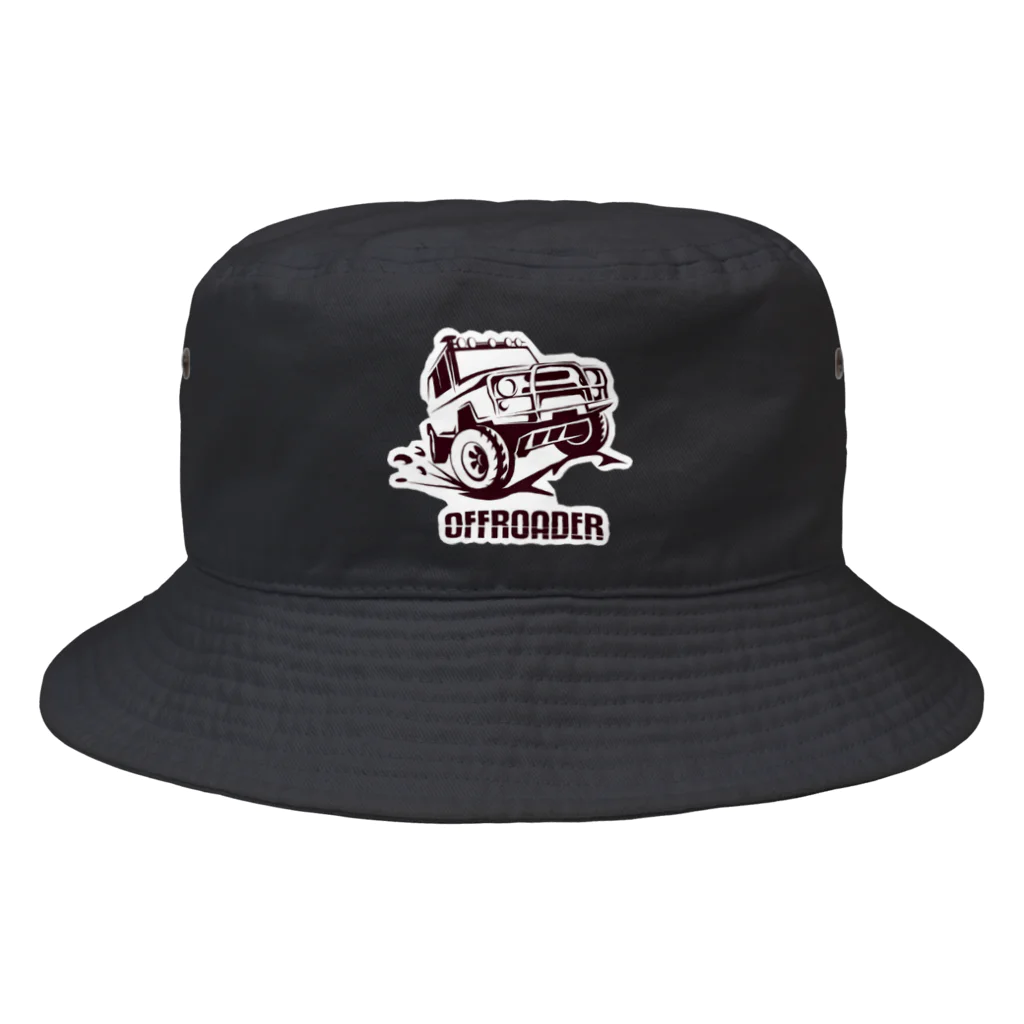 elephant-fishの四駆 Bucket Hat