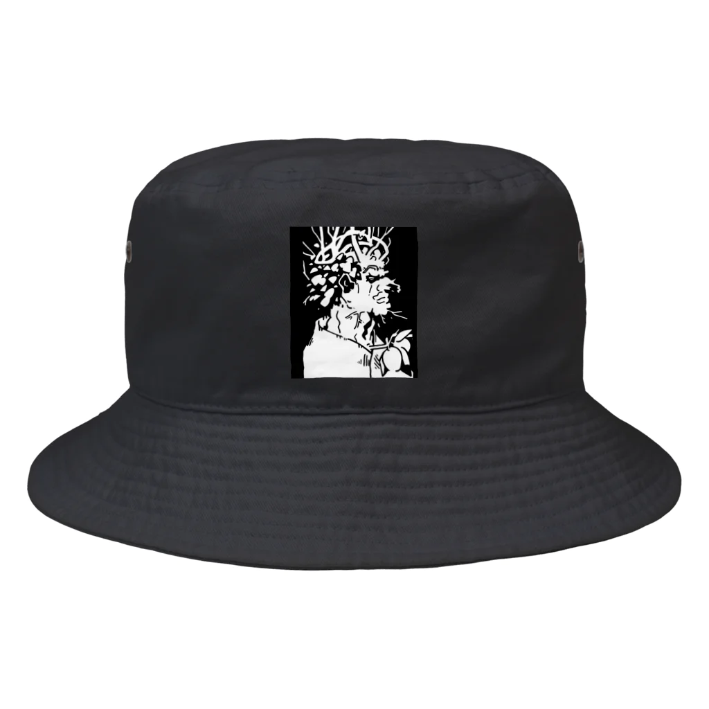 山形屋米店の冬_アルチンボルド四季 Bucket Hat