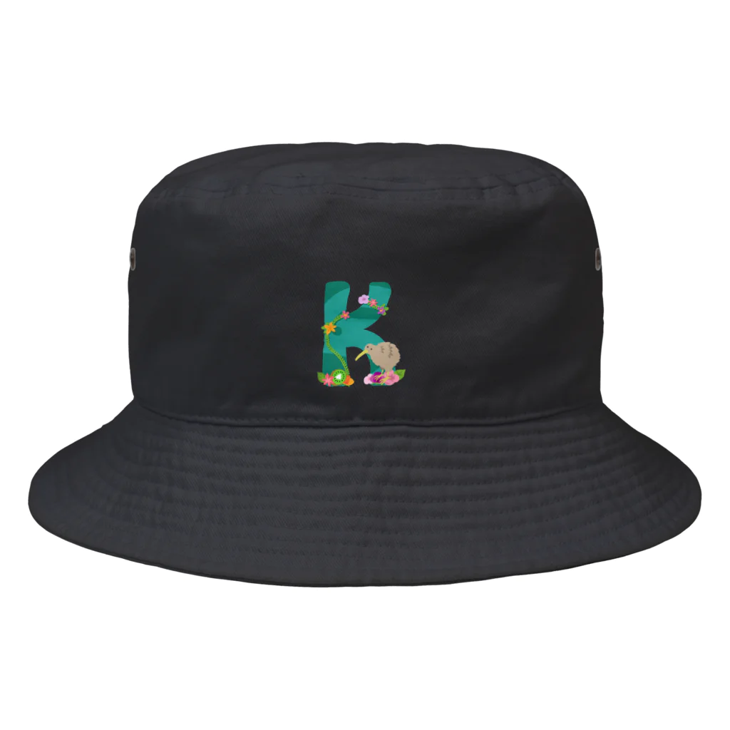 シラギク堂本舗のKはKiwiのK Bucket Hat