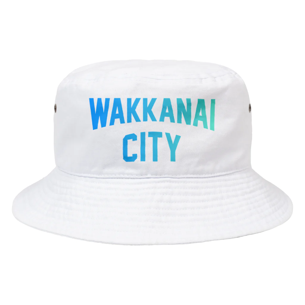 JIMOTOE Wear Local Japanの稚内市 WAKKANAI CITY Bucket Hat