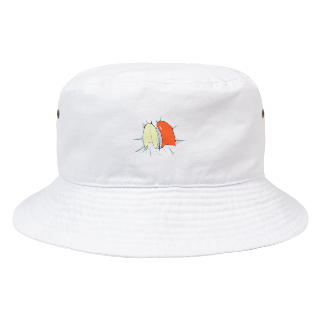 まいきゅば商店のおやすみ柿ペー💤 Bucket Hat