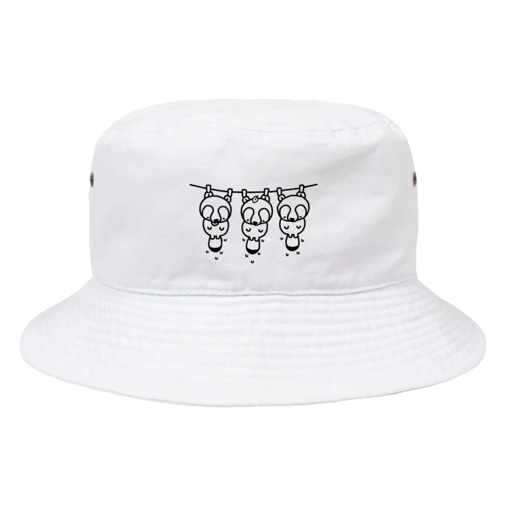 いそまみのりの干されているたぬき Bucket Hat