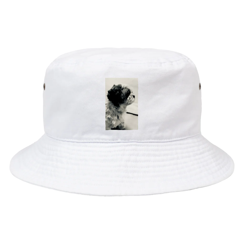 g_styleのシーズー犬の横顔 Bucket Hat