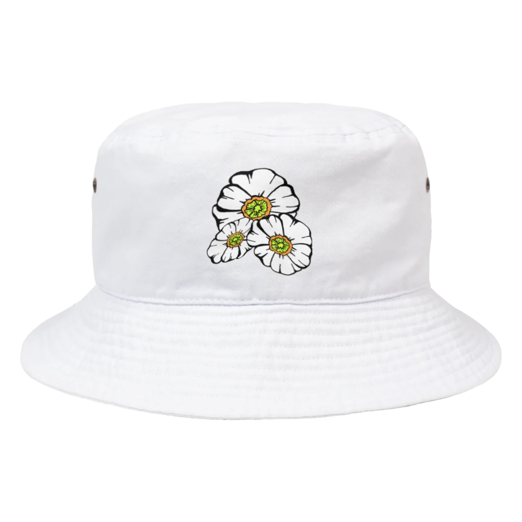 花瓶の疑問のポピー Bucket Hat