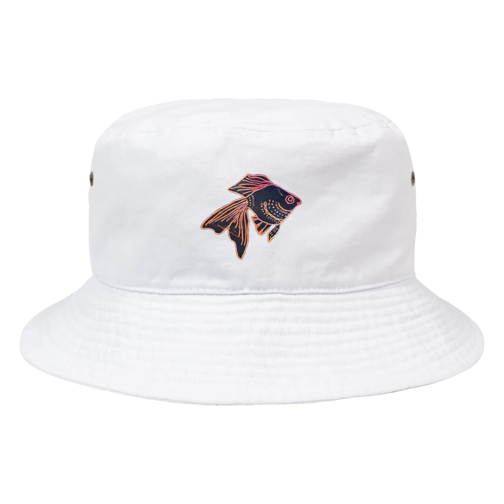 かまぼこの夢遊金魚 Bucket Hat