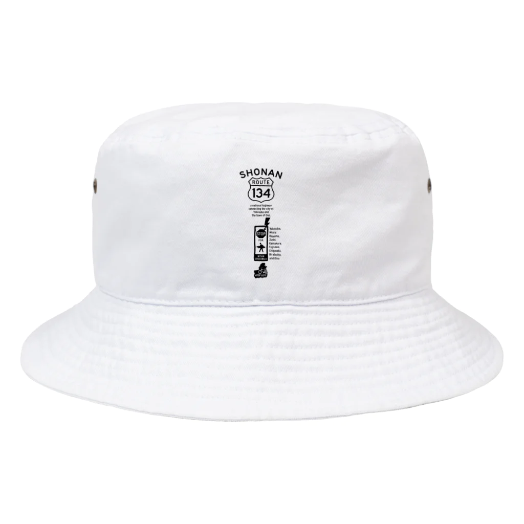 boldandnewのR134_No.001_BK Bucket Hat