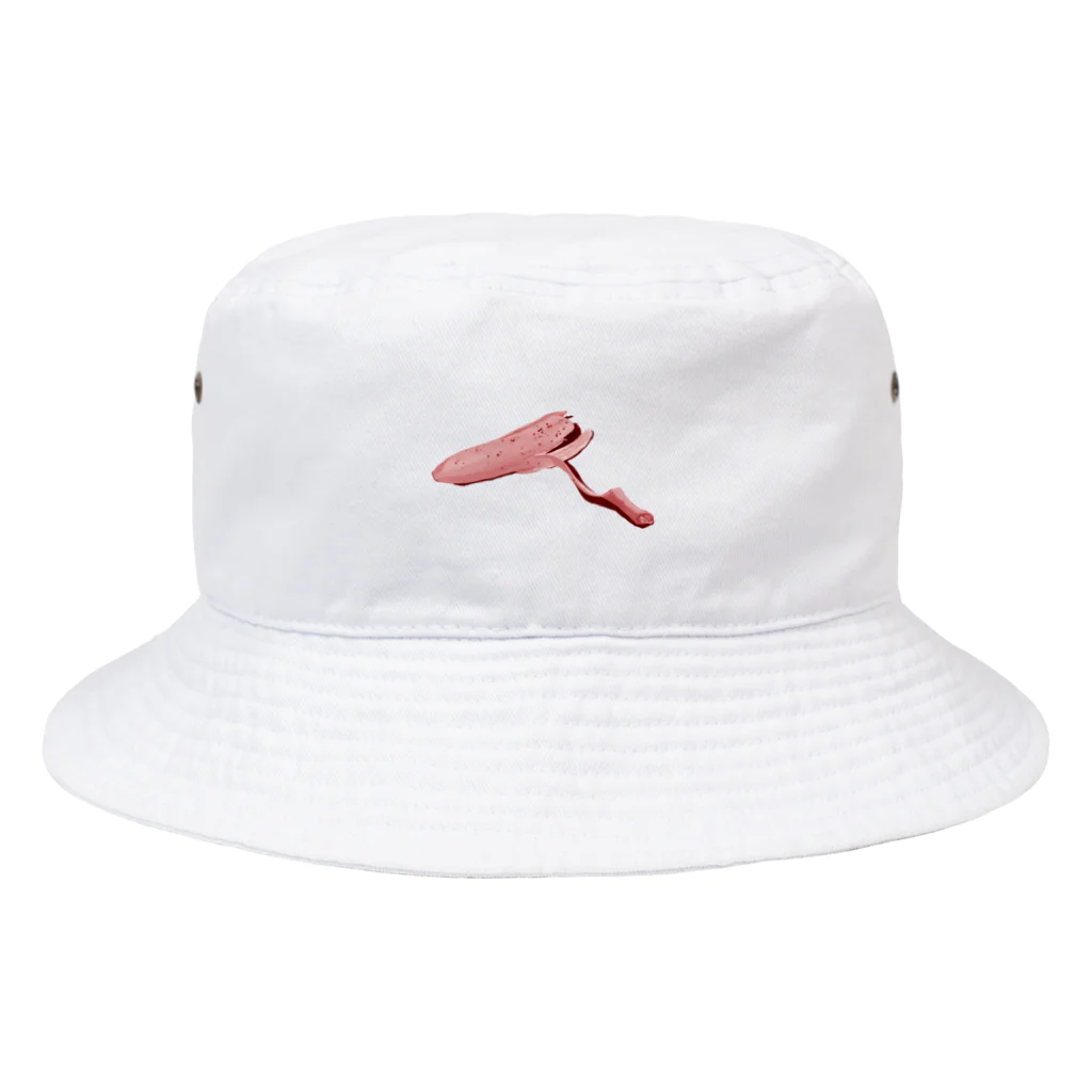 TMshopの赤バナナ・・・の皮 Bucket Hat