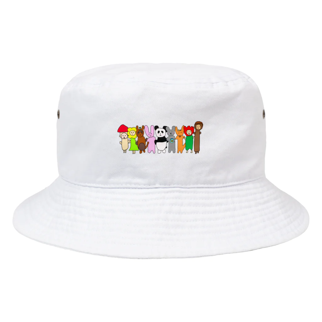 絵が下手な人。の不可解アベンジャーズ Bucket Hat