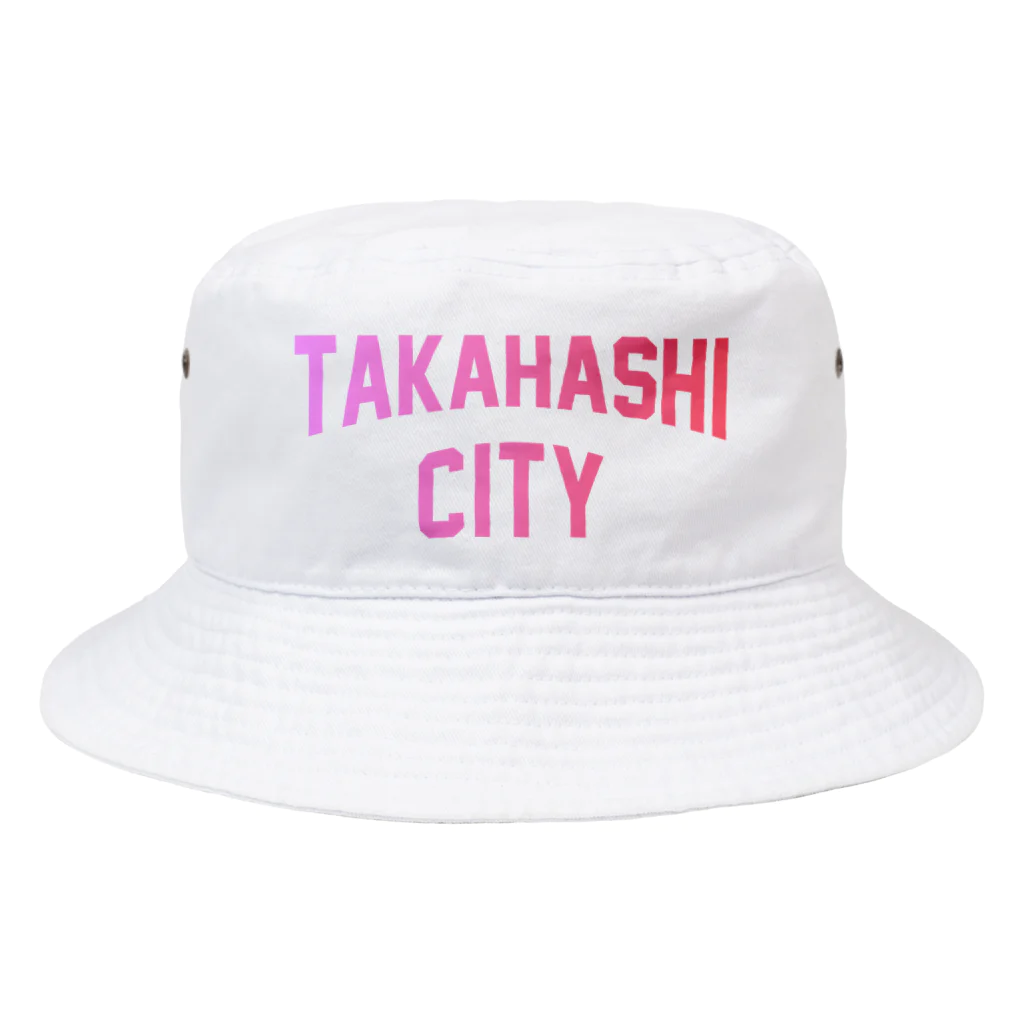 JIMOTOE Wear Local Japanの高梁市 TAKAHASHI CITY Bucket Hat