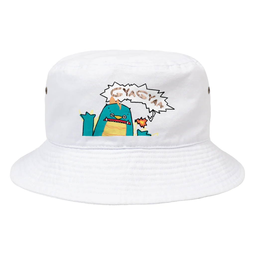 創作おからっつの販売おからっつの怪獣ぎゃぎゃー Bucket Hat