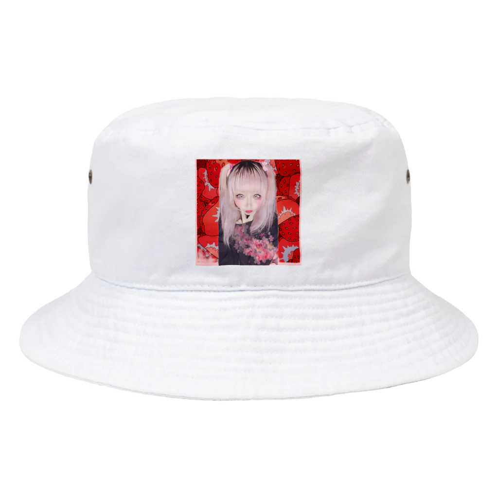 れれぱにゃの公式アイテムれれぱにゃ Bucket Hat