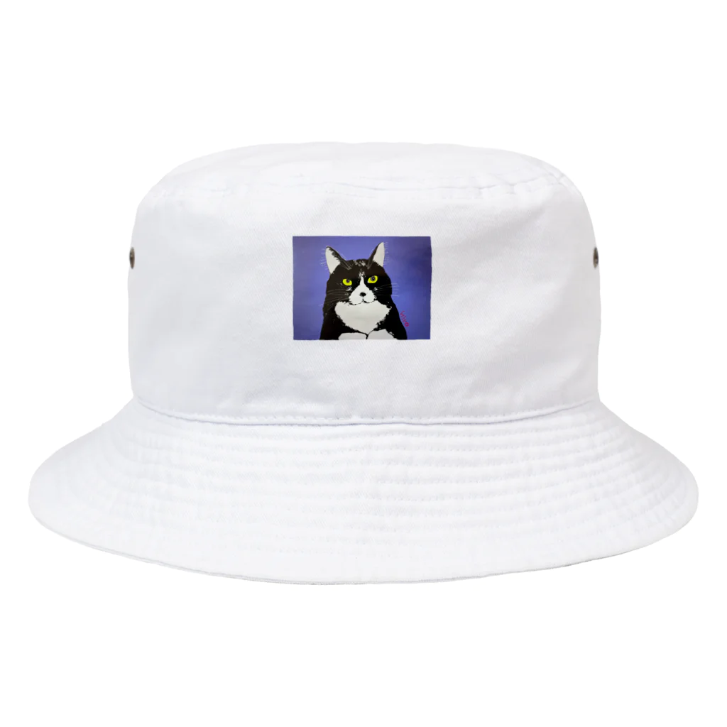 ️️ひろゆき🐾のハチワレ Bucket Hat