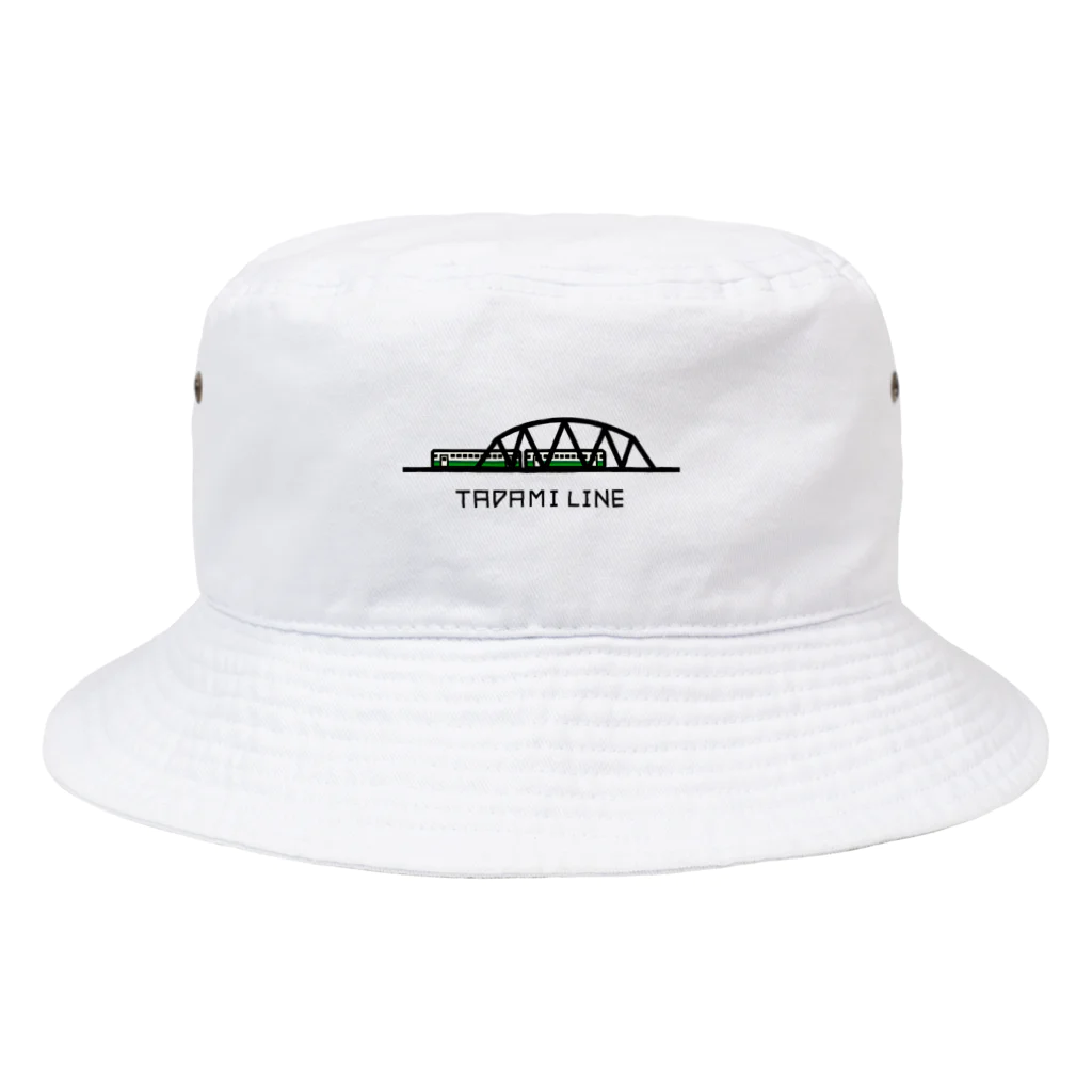 CHIYONの【只見線】第五只見川橋梁とキハ40🚃 Bucket Hat