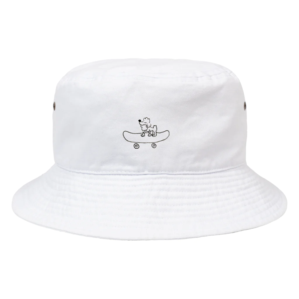 シルクアンドレッドのスケボークッキーちゃん Bucket Hat