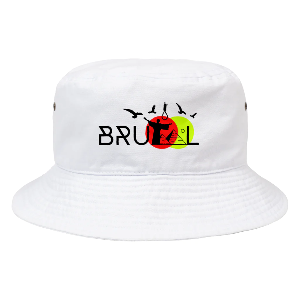 クダマツ ヒロシ（9DAMATS）の『BRUTAL』(最期の日) バケットハット