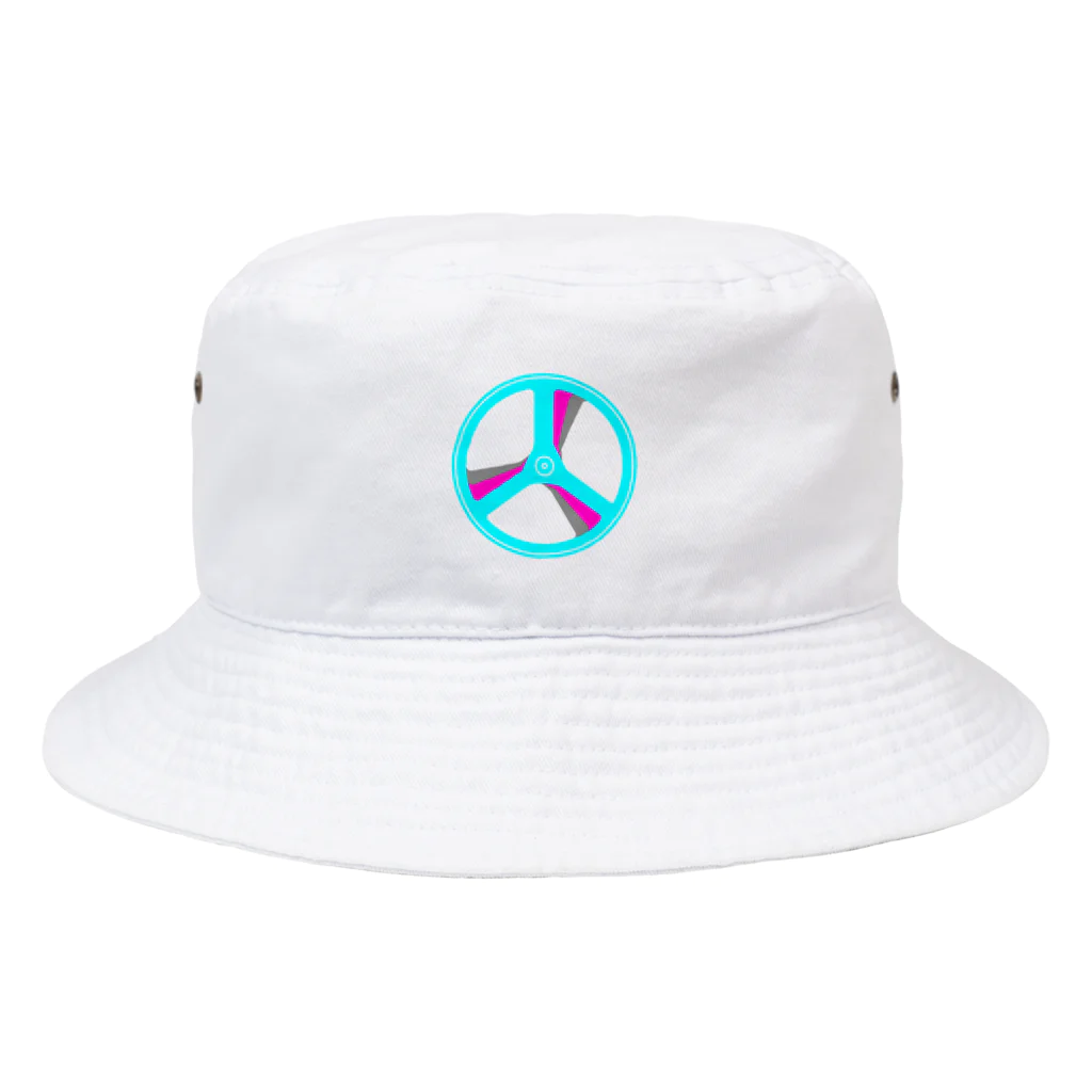 komgikogikoの3バトンホイール Bucket Hat