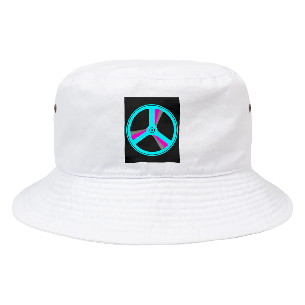 komgikogikoの3バトンホイール Bucket Hat