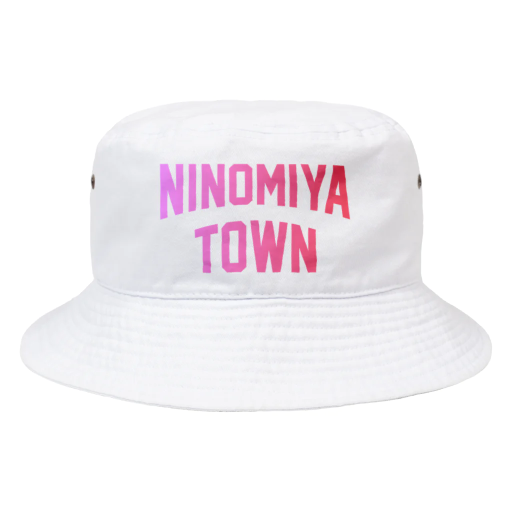 JIMOTOE Wear Local Japanの二宮町 NINOMIYA TOWN Bucket Hat